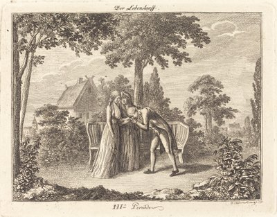 Verloving door Daniel Nikolaus Chodowiecki