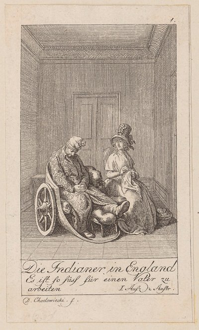  door Daniel Nikolaus Chodowiecki