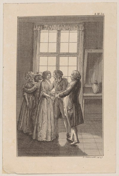  door Daniel Nikolaus Chodowiecki