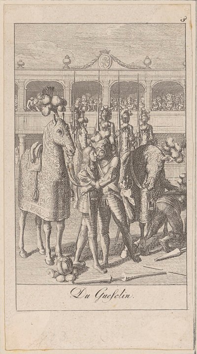 Blad 5 bij "Oude, middeleeuwse en moderne geschiedenis" door Daniel Nikolaus Chodowiecki
