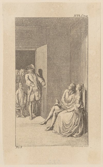  door Daniel Nikolaus Chodowiecki
