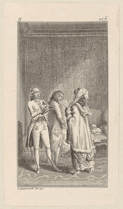  door Daniel Nikolaus Chodowiecki