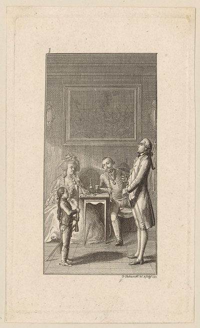  door Daniel Nikolaus Chodowiecki