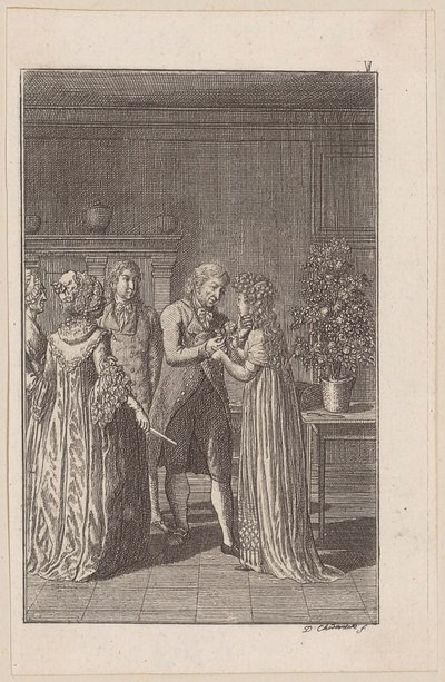  door Daniel Nikolaus Chodowiecki