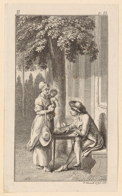  door Daniel Nikolaus Chodowiecki