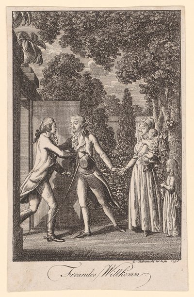  door Daniel Nikolaus Chodowiecki