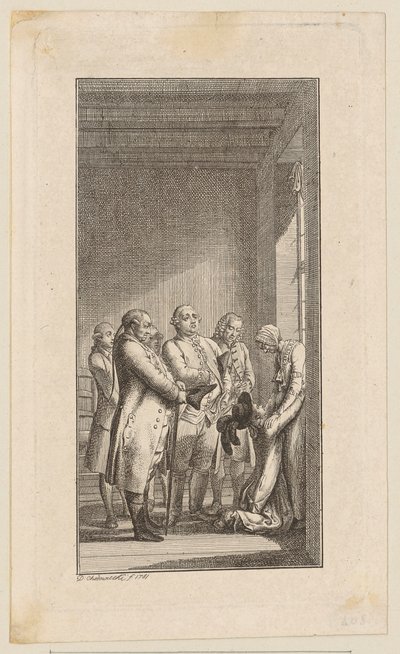  door Daniel Nikolaus Chodowiecki