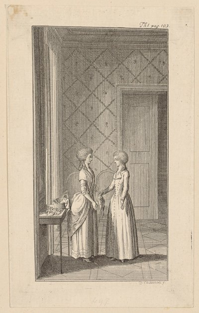  door Daniel Nikolaus Chodowiecki