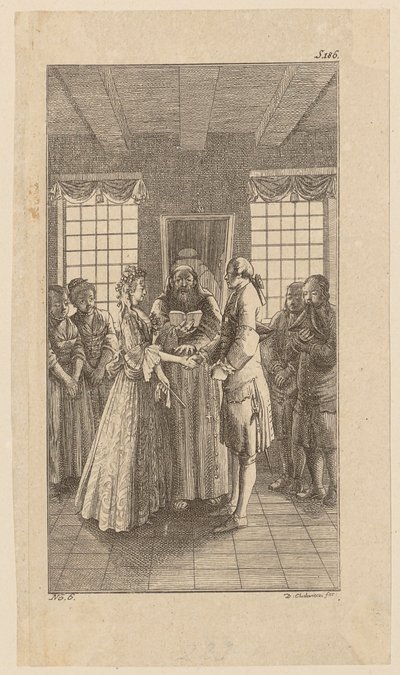  door Daniel Nikolaus Chodowiecki