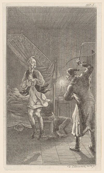  door Daniel Nikolaus Chodowiecki