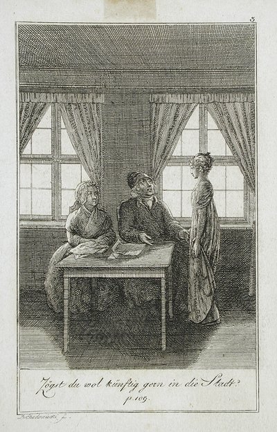  door Daniel Nikolaus Chodowiecki