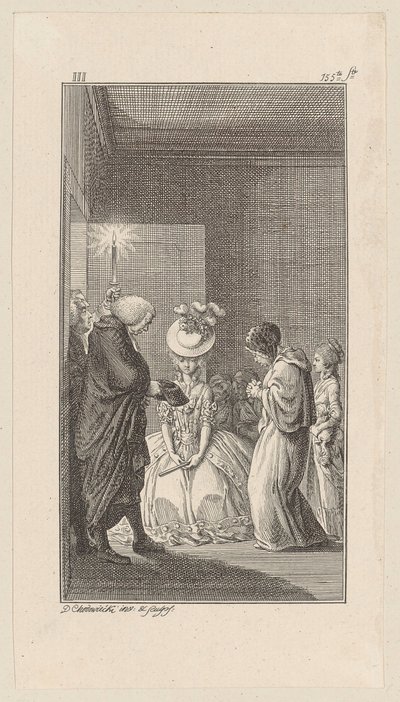  door Daniel Nikolaus Chodowiecki