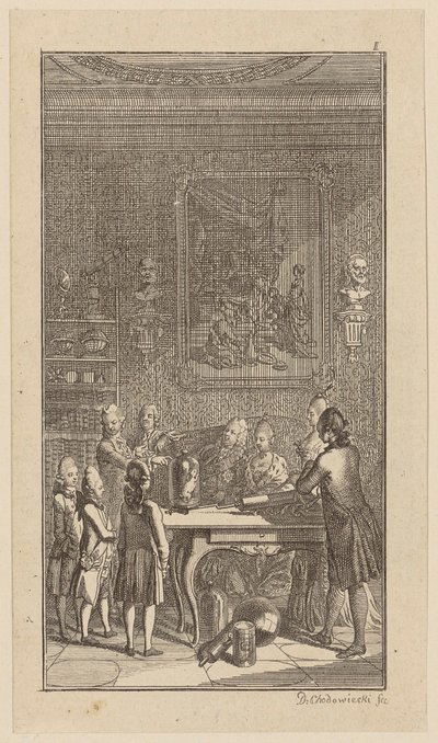 door Daniel Nikolaus Chodowiecki