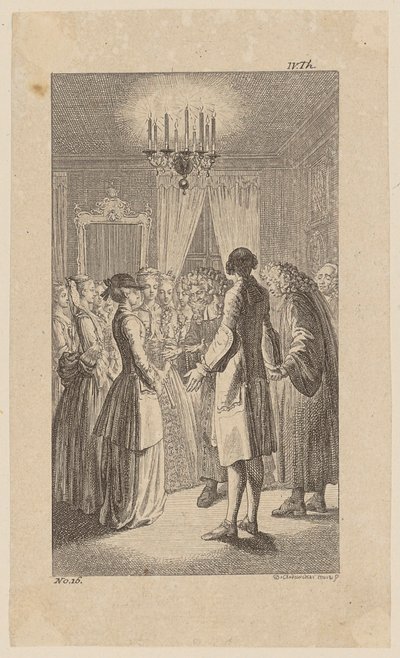  door Daniel Nikolaus Chodowiecki