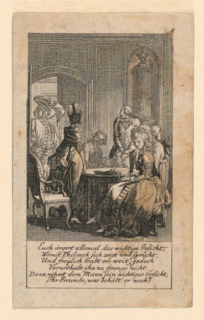 Pompositeit, Illustratie voor 