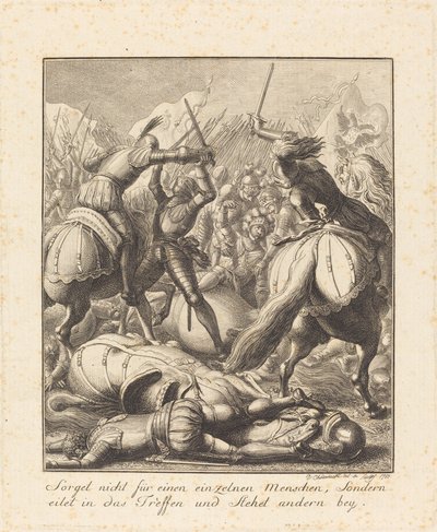 Rudolf van Habsburg door Daniel Nikolaus Chodowiecki