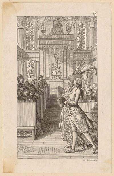  door Daniel Nikolaus Chodowiecki