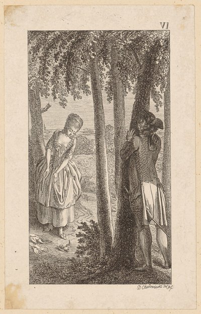  door Daniel Nikolaus Chodowiecki