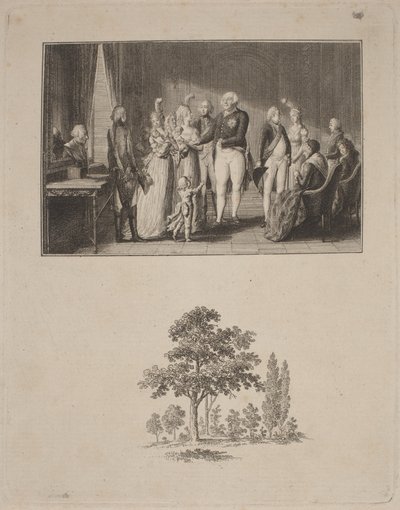 De Pruisische Koninklijke Familie door Daniel Nikolaus Chodowiecki