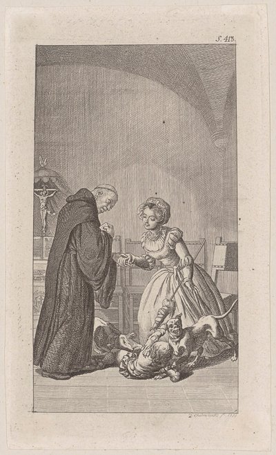  door Daniel Nikolaus Chodowiecki