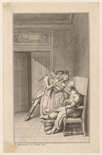  door Daniel Nikolaus Chodowiecki