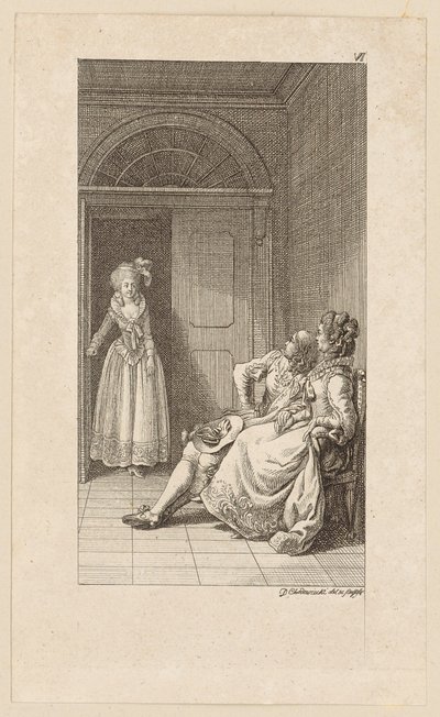  door Daniel Nikolaus Chodowiecki