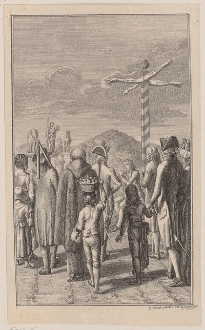 Kopergravure bij Wiesingers „Gedichten“ door Daniel Nikolaus Chodowiecki
