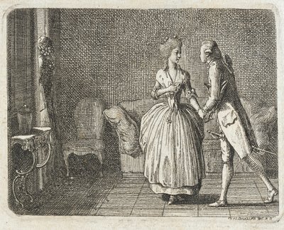  door Daniel Nikolaus Chodowiecki
