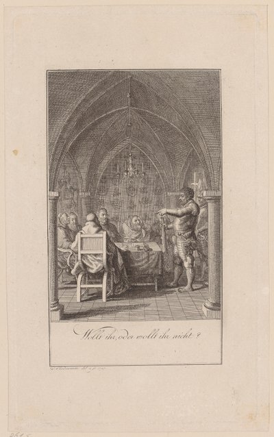  door Daniel Nikolaus Chodowiecki