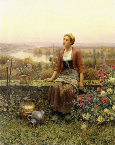 Marie door Daniel Ridgway Knight