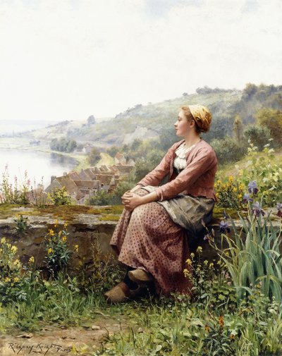 Dagdroom door Daniel Ridgway Knight
