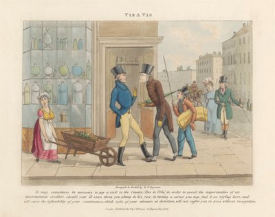 Modieuze Vervelers, of Verkoelers in de Hoge Kringen door Daniel Thomas Egerton