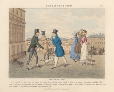 Modieuze Vervelers, of Koelers in het Hoge Leven door Daniel Thomas Egerton