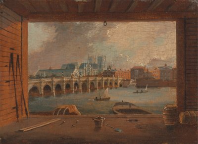 Een Uitzicht op de Westminster Bridge door Daniel Turner