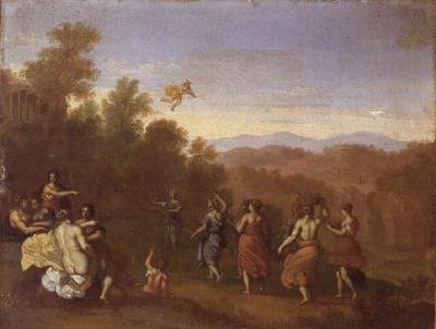 Mercurius en Herse door Daniel Vertangen