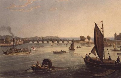 Vauxhall Bridge door Daniel and Robert Havell
