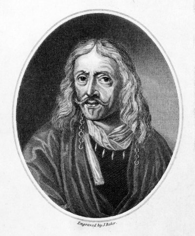 Johannes Hevelius, gegraveerd door J. Baker door Daniel the Younger Schultz