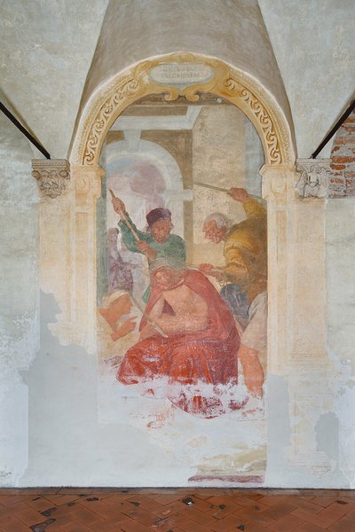 Christus gekroond met doornen door Daniele Crespi