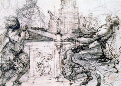 St. Cecilia, c1598-1630 door Daniele Crespi