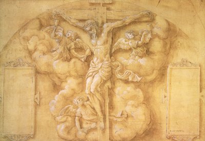 De kruisiging, 1547 door Daniele da Volterra