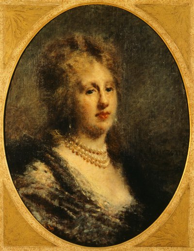 Portret van barones Frankfort door Danielle Ranzoni