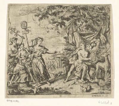 Orpheus en de maenaden van Ciconia door Daniël Herreyns (I)