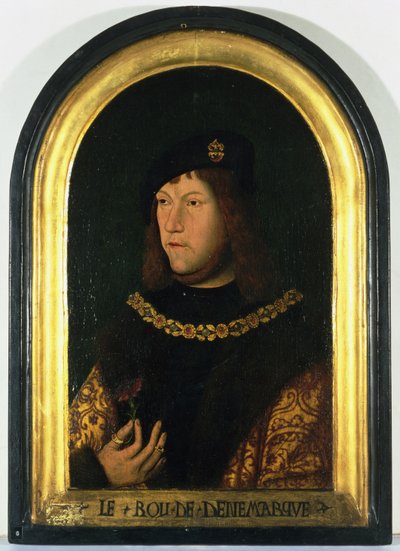 Frederik I (1471-1533) Koning van Denemarken, ca. 1520 door Danish School