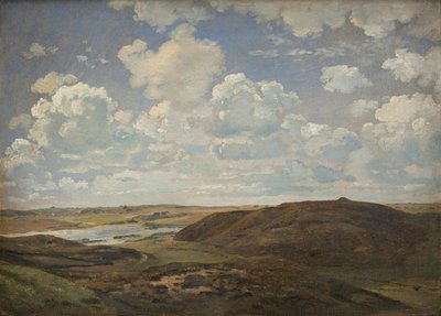 Een Landschap, Tørring, Jutland door Dankvart Dreyer
