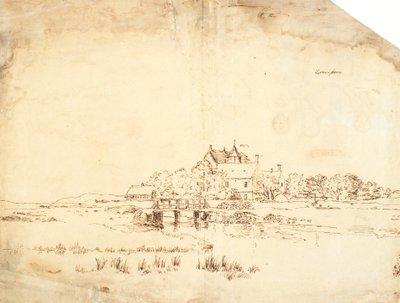 Een landhuis door Dankvart Dreyer