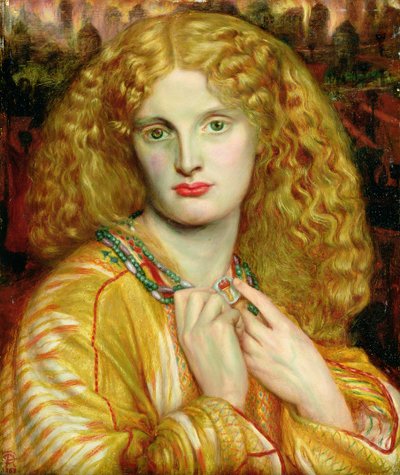 Helena van Troje door Dante Gabriel Charles Rossetti