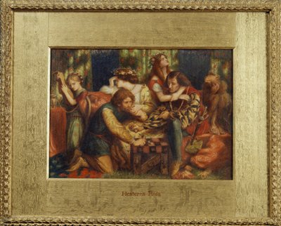 Hesterna Rosa door Dante Gabriel Charles Rossetti