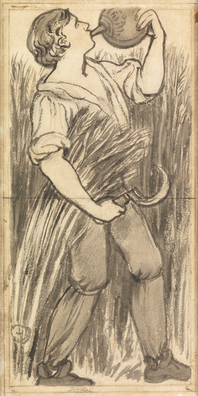 Juli door Dante Gabriel Charles Rossetti