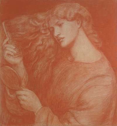 Lady Lilith door Dante Gabriel Charles Rossetti