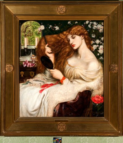 Lady Lilith door Dante Gabriel Charles Rossetti